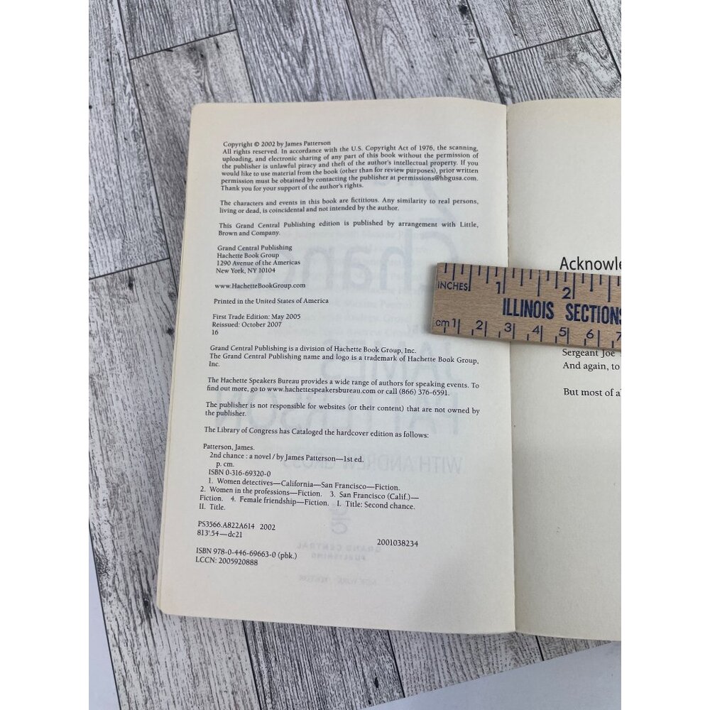 James Patterson Andrew Gross Womens Murder Club Novels 2nd Chance 3rd Degree - Picture 6 of 6